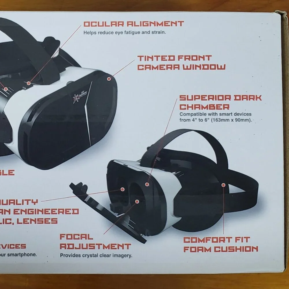 DYNAMIC VIRTUAL VIEWER VIRTUAL REALITY 3D HEADSET MOVIES GAMES